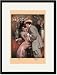 Black Framed/Matted Print 17x23, Not Here
