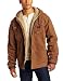 Carhartt Men's Sandstone Hooded Multi Pocket Jacket - Sherpa Lined, Brown, XL