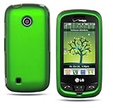 Metalic Green Rubber Touch Snap-on 2pcs Phone Protector Hard Cover Case for ....