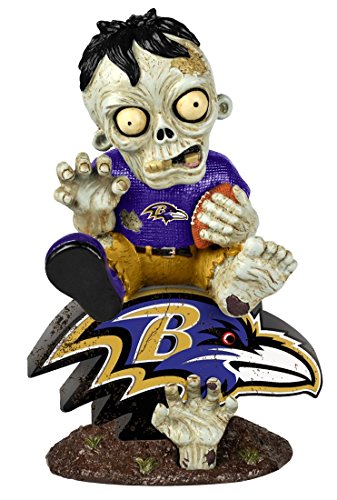 NFL Zombie On Logo Figurine