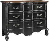 Montmartre Dresser, 3-DRAWER, WEATHERED BLACK