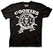 The Goonies Ship Wheel Classic Comedy Movie Adult Black Tee T-shirt