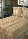 4 Pc. Rose Jacquard Comforter Set Queen Rose/Pink