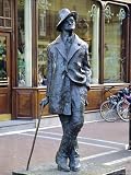 Statue of James Joyce, Dublin, County Dublin, Ireland, Eire Photographic Poster Print by Roy Rainford, 18x24
