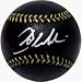 Sporting Goods : Joba Chamberlain Autographed Official MLB Black Leather Baseball