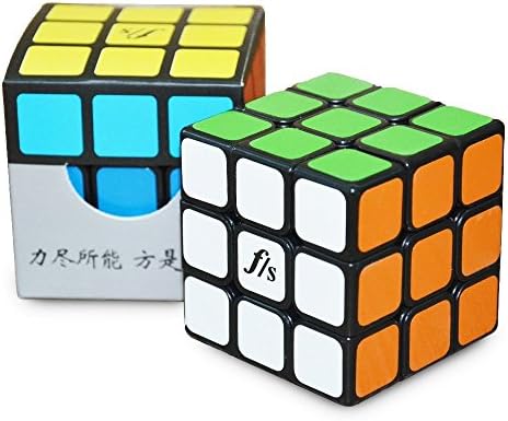 FangShi GuangYing 3x3x3 Magic Cube Speed Puzzle 57MM-Black