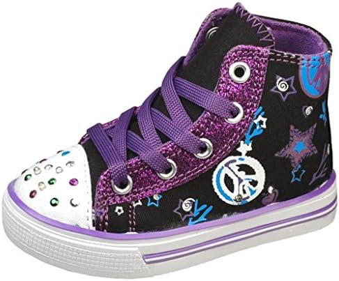 Air Balance Infants Black/Purple Fashion Sneakers