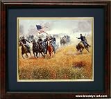 Dilger At Gettystburg By Mort Kunstler Framed & Matted