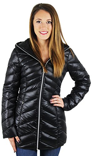 Jessica Simpson Women's Chevron Packable Down Jacket