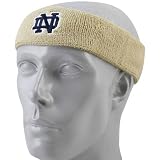 adidas Notre Dame Fighting Irish Gold Basic Logo Headband