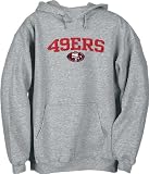 San Francisco 49ers NFL Adult Grey Big Break Embroidered Hooded Sweatshirt By VF ImageWear
