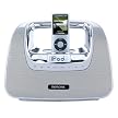 Memorex Mi3x MiniMove boombox for iPod - Silver (Mi3X - SIL)
