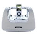 Memorex Mi3x MiniMove boombox for iPod - Silver (Mi3X - SIL)