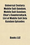 Universal Century: Mobile Suit Gundam, Mobile Suit Gundam: Char's Counterattack, List of Mobile Suit Zeta Gundam Episodes UNIVERSAL CENTURY