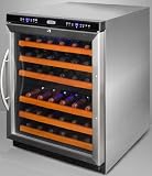 Summit : SWC530LBI 24in Under-Counter Dual Zone Wine Cellar with 46-Bottle Capacity
