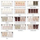 Inspirational 100% Cotton 4 Pack Fingertip Towels in 13 Style by Cotton Craft