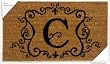 Monogram Coir Doormat Insert - C Monogram Coir Doormat Insert - C