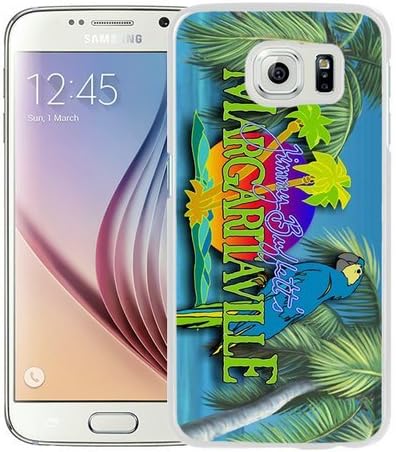 Hot Sale Samsung Galaxy S6 Screen Cover Case With margaritaville jimmy buffett (2) White Samsung Galaxy S6 Case Unique And Beautiful Designed Phone Case