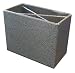 Aurora Products Pencil Holder, 5.38 x 2.81 x 4.13 Inches, Charcoal Mallory/Lava Gray (09278-6)