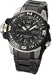 Seiko 5 Sports #SKZ231K1 Men's 200M Stainless Steel Black IP Self Winding Automatic Diver Watch with Black Dial