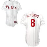 Shane Victorino Philadelphia Phillies Authentic Home COOL BASE Baseball Jersey by Majestic