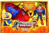 DC Super Friends > Superman With Space Cruiser Vehicle
