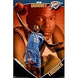 Oklahoma City Thunder (Kevin Durant) Sports Poster Print - 24x36