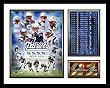 New England Patriots NFL Framed Photograph 21 Consecutive Wins Milestone Collage