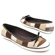 COACH Melisa Flats Brown Womens