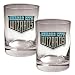 Kansas City Wizards 2-Piece Rocks Glass Set  (Primary Team Logo)
