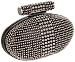 Rebecca Minkoff New Studded Fling Clutch,Black,One Size