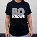 UGP Campus Apparel Bo Know (Grey/Black) Mens T-Shirt