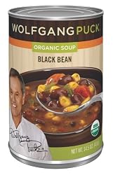 Wolfgang Puck Organic Black Bean Soup, 14.5-Ounce Cans (Pack of 12)