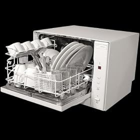 Igenix, 4 Place Counter Top Dishwasher White