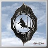WITCH WEB Swirly Metal Wind Spinner