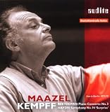 Beethoven: Piano Concerto No 3 (Wilhelm Kempff); Haydn: Symphony No 94 (Lorin Maazel)