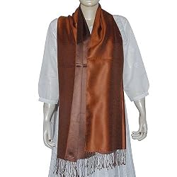 Fashion Accessory Pure Silk Scarf 19 x 72 inches (psrf156)