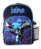 Batman Large Backpack with Water Bottle