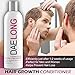 Hair Growth Conditioner - Hair Loss Treatment & Dry Damaged Hair With Camphor, Dimethicone & Cyclomethicone, Hydrolyzed Protein - Natural Hair Therapy Stimulates Hair Long - Prevention for Men & Women