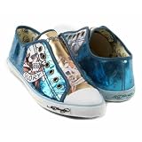Ed Hardy Needle Point Low Blue sneakers