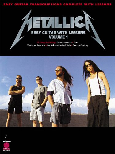 Metallica for Easy Guitar with Lessons, Vol. 1 (Guitar Book)