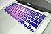 Crocodil Graphics - Sweet Purple Keyboard Stickers for MacBook Pro 13, 15, 17 and MacBook Air 13