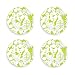 notNeutral 01432202 Green Season Salad Plate Set