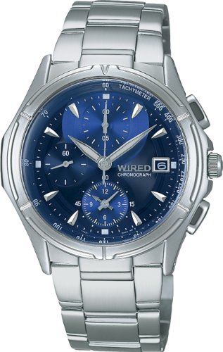 [ワイアード]WIRED 腕時計 クロノグラフ ステンレスモデル AGBV141 メンズ