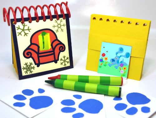 Handcrafted Blues Clues Handy Dandy "HOLIDAY" Notebook