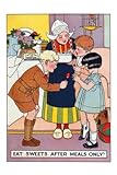 Art Poster, Eat Sweets After Meals Only - 20x30