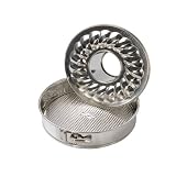 Kaiser Bakeware Basic Tinplate 9-by-2-Inch Springform Pan with 2 Bases