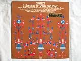 XID 5296 ALAN LOVEDAY / LEONARD CASSINI Grieg 3 Sonatas for Violin and Piano LP