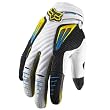 Fox Racing Platinum Men's Dirt Bike Motorcycle Gloves - Blue/Yellow