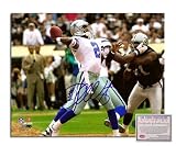 Anthony Wright NFL Dallas Cowboys Hand Signed 8x10 Photograph Passing